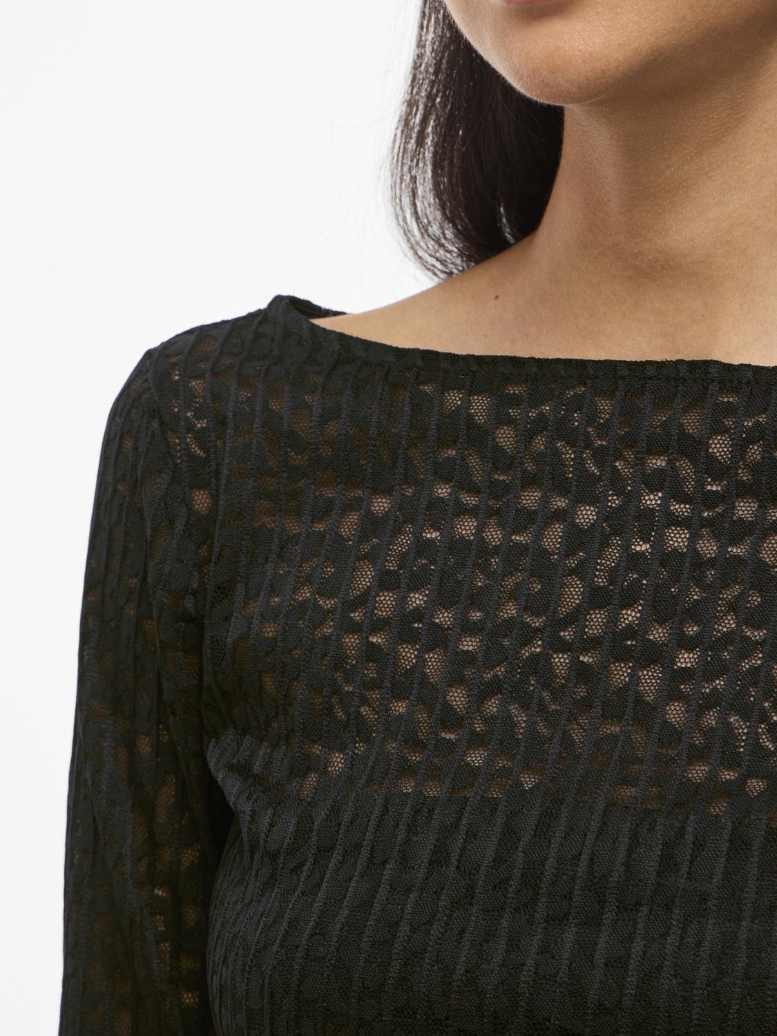 VIROMINA Top - Black Beauty - VERO MODA & VILA Bergvik